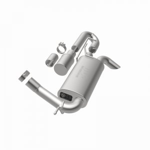 Jeep Wrangler JK Axle Back Exhaust - Magnaflow - Overland Series - 3.6L or 3.8L - `07-`18