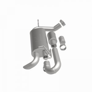 Jeep Wrangler JK Axle Back Exhaust - Magnaflow - Overland Series - 3.6L or 3.8L - `07-`18