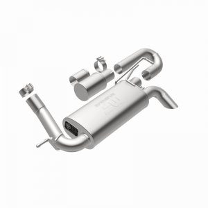 Jeep Wrangler JK Axle Back Exhaust - Magnaflow - Overland Series - 3.6L or 3.8L - `07-`18