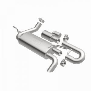 Jeep Wrangler JK Axle Back Exhaust - Magnaflow - Overland Series - 3.6L or 3.8L - `07-`18