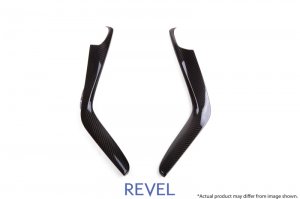 Honda Civic Center Console Side Panels - Left & Right - Revel - GT - Dry Carbon - `16-`18
