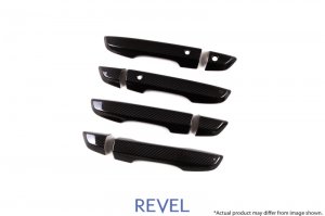 Honda Civic Door Outer Handle Cover - FL/FR/RL/RR - Revel - GT Dry Carbon - `16-`18