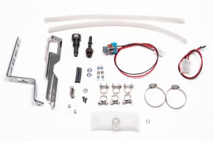 Honda Civic Fuel Pump Install Kit - Radium Engineering - Dual Pump Add-On for Walbro F90000267/274/285 - `92-`00