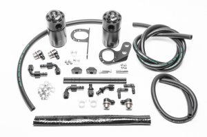 Honda Civic Catch Can Kit - Radium Engineering - Fluid Lock Dual - 2017