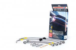 Honda Civic Brake Line Kit - Front + Rear - Goodridge - G-Stop - `96-`00