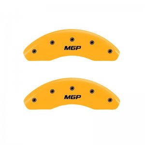 Honda Civic Caliper Covers - Front - MGP - Engraved Front MGP - Yellow - 1999