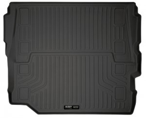 Jeep Wrangler JL Rear Cargo Liner - Rear - Husky Liners - WeatherBeater - Black - `19-`24