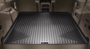 Jeep Wrangler JL Cargo Liner - Rear - Husky Liners - WeatherBeater - Black - `19-`24