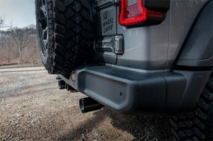 Jeep Wrangler JL Cat-Back Sport Exhaust - Rear - CORSA Performance - Sport - Black - 3.6L - `18-`24