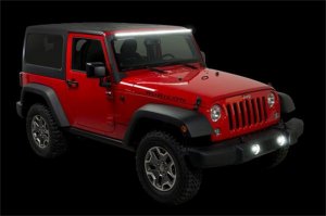 Jeep Wrangler JK Roof Bracket Kit - Roof - Putco - `07-`18