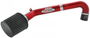 Honda Civic Performance Air Intake - AEM Induction - Short Ram - Red - `96-`00