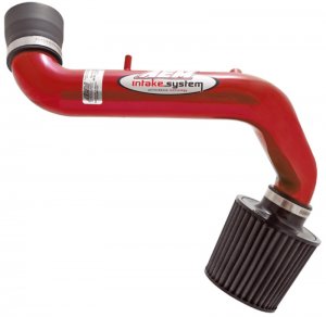 Honda Civic Performance Air Intake - AEM Induction - Short Ram - Red - L4-1.7/2.0L - `02-`05