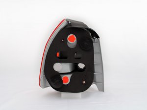Honda Civic Taillights - Rear - ANZO - Red/Smoke - `96-`00