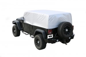 Jeep Wrangler JK Cab Cover - Rampage - Multiguard - Silver - `07-`18