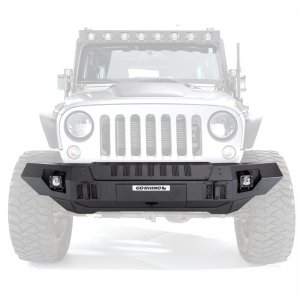 Jeep Gladiator Bumper - Front - Go Rhino - Trailline Winch Ready Front Straight - Black - `07-`20