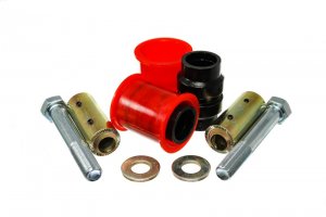 Jeep Wrangler JL Control Arm Bushing Set - Front + Rear - Energy Suspension - Red - `18-`20