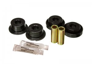 Jeep Wrangler JK Control Arm Bushing Set - Front - Energy Suspension - Black - `07-`17
