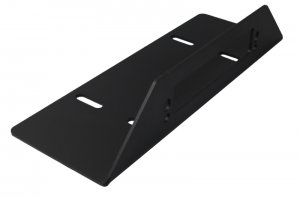 Jeep Gladiator Trailline Bumper - Go Rhino - Fairlead Mount Plate - Textured black powder coat - `07-`20
