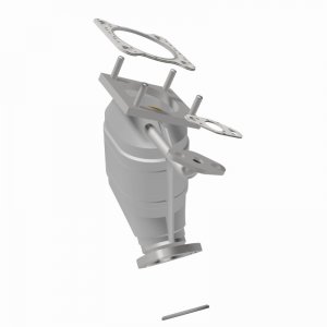 Honda Civic Catalytic Converter - Magnaflow - Standard Grade - 1.5L - `84-`87