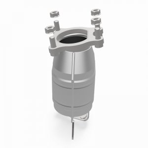 Honda Civic Catalytic Converter - Magnaflow - Standard Grade Direct-Fit - 1.5L - `92-`95