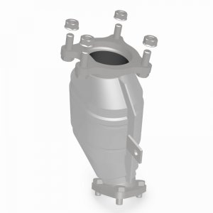 Honda Civic Catalytic Converter - Magnaflow - Standard Grade Direct-Fit - 1.5L - `92-`95