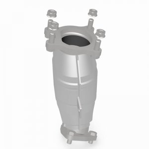 Honda Civic Catalytic Converter - Magnaflow - Standard Grade Direct-Fit - 1.5L - `92-`95