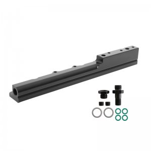 Honda Civic Fuel Rail - AEM - Si - Black - B16A2 and B16A3 - `99-`00
