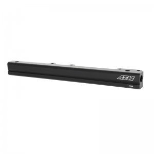 Honda Civic Fuel Rail - AEM - D16Y7/D16Y8 High Volume - Black - `96-`00