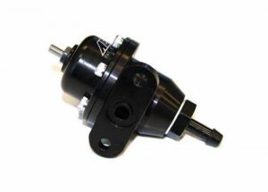 Honda Civic Fuel Pressure Regulator - AEM - Adjustable - Black - `92-`95