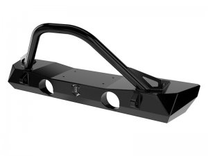 Jeep Wrangler JK Front Bumper - Front - ICON - Pro Series - Black - `07-`18