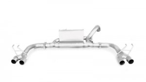 Honda Civic Performance Exhaust - Rear - Remus - Axle Back - 2.0T - 2015