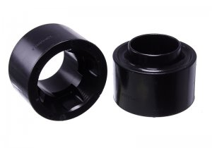Jeep Wrangler JK Spring Isolators - Front - Energy Suspension - Black - `07-`17