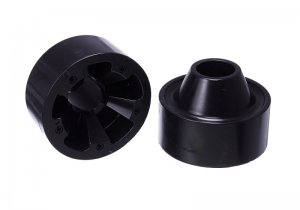 Jeep Wrangler JK Coil Spring Spacer Lift Set - Rear - Energy Suspension - Black - `07-`17