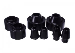 Jeep Wrangler JK Coil Spring Spacer Lift Set - Front & Rear - Energy Suspension - 1-3/4in Lift Set - Black - `07-`17