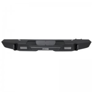 Jeep Wrangler JK Trailine Rear Straight Bumper - Rear - Go Rhino - Textured Black - `07-`18