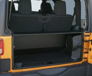 Jeep Wrangler JK - TFY Tailgate Security Enclosure