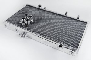 Honda Civic Radiator - CSF - K-Swap V3 - `92-`00