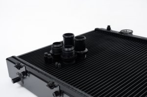 Honda Civic Radiator - CSF - K-Swap V3 - Black - `92-`00