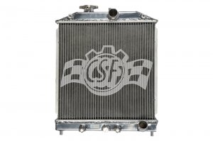 Honda Civic Radiator - CSF - All-Aluminum, 2-Row 42mm Core, B-Tube Technology - `92-`00