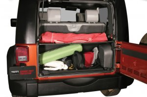 Jeep Wrangler JK - TFY Tailgate Security Enclosure