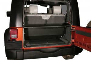 Jeep Wrangler JK - TFY Tailgate Security Enclosure