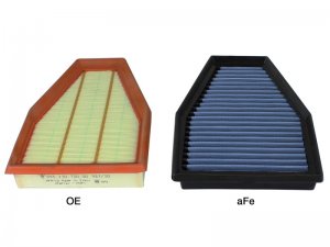 Porsche 911 Performance Air Intake - aFe - Magnum FLOW OE Replacement Air Filter PRO 5R - H6 3.4L/3.8L - `12-`16