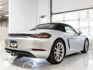 Porsche Boxster AWE Cat-Back Track