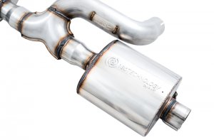 Jeep Gladiator Performance Exhaust - Single Side - AWE Tuning - Tread Edition Cat-Back Single Side - Diamond Black - 3.6L - `20-`21