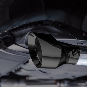 Honda Civic Performance Exhaust - Rear - AWE Tuning - Touring Edition Catback - Diamond Black - 2022+