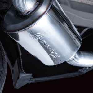 Honda Civic Performance Exhaust - Rear - AWE Tuning - Touring Edition Catback - Diamond Black - 2022+