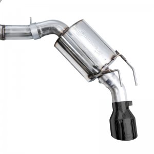 Honda Civic Performance Exhaust - Rear - AWE Tuning - Touring Edition Catback - Diamond Black - 2022+