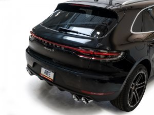 Porsche Macan Performance Exhaust - AWE Tuning - Touring Edition Catback with Chrome Silver Tips - Chrome Silver - 3.0T/2.9TT - `19-`21