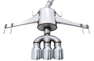 Honda Civic Performance Exhaust - AWE Tuning - Touring Edition - Chrome Silver - 2017