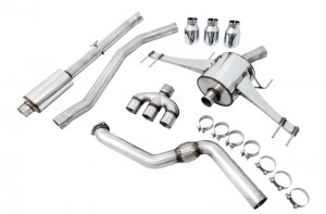 Honda Civic Performance Exhaust - AWE Tuning - Touring Edition - Chrome Silver - 2017